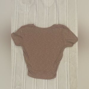 AE lettuce hem shirt size s